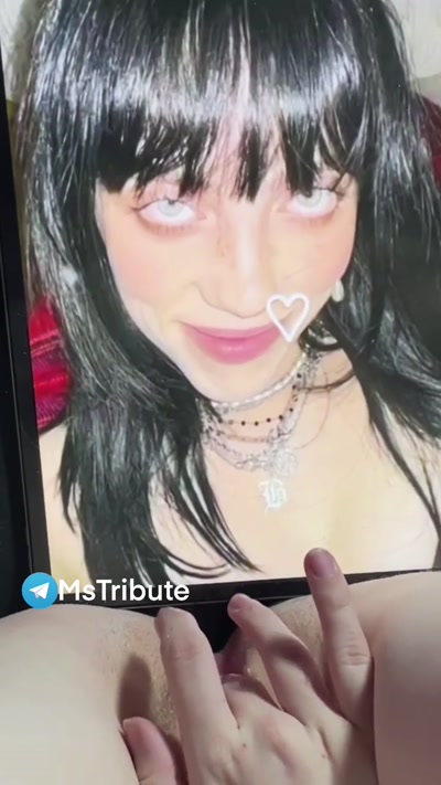 Thumbnail for Masturbating my pussy to Billie Eilish | Squirt JOI Hardcore Celeb Cum Tribute Big Boobs Leak