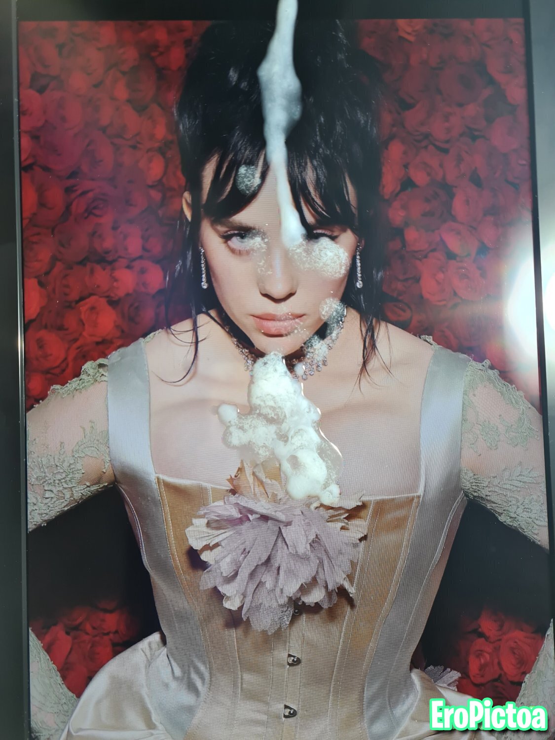 Billie Eilish cum tribute photo featuring cum - Part 2