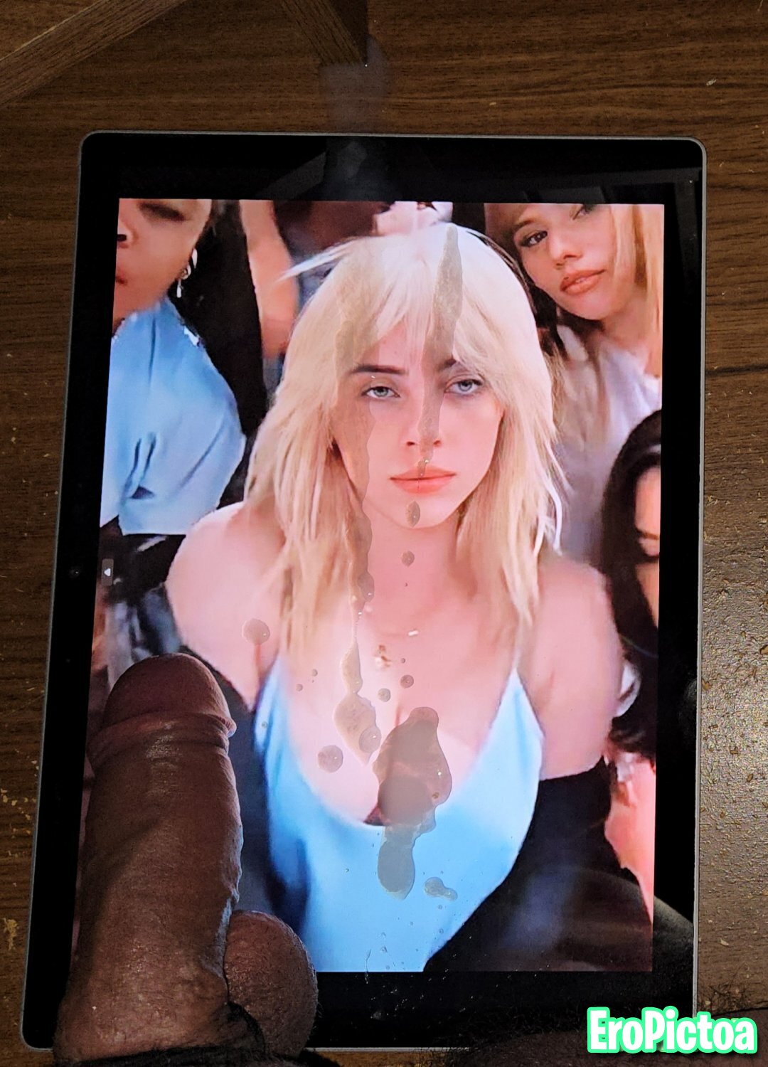 Billie Eilish Cum Tribute photo featuring Cum Tribute