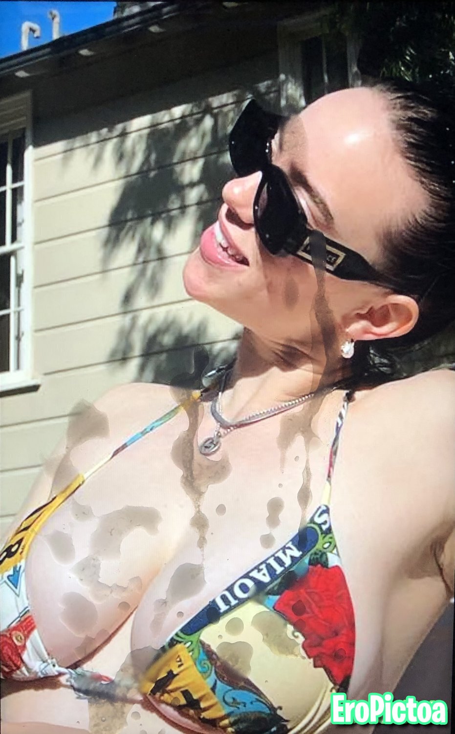 Billie Ellish Cumtribute photo featuring cumtribute