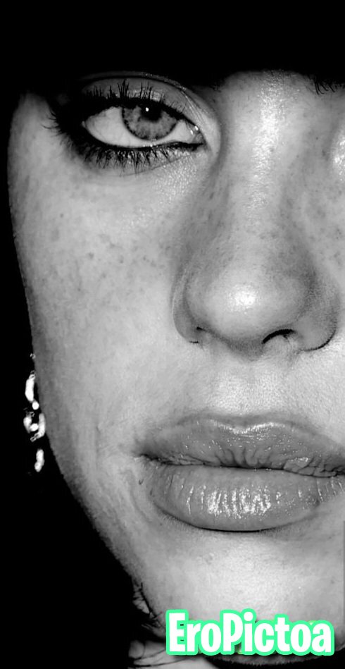 Billie Eilish Faceporn #1 ( contest winner ) photo featuring Blue eyes - Part 4