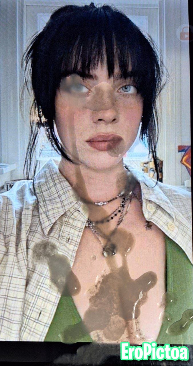 Billie Eilish Cum Tribute #3 photo featuring eilish - Part 3