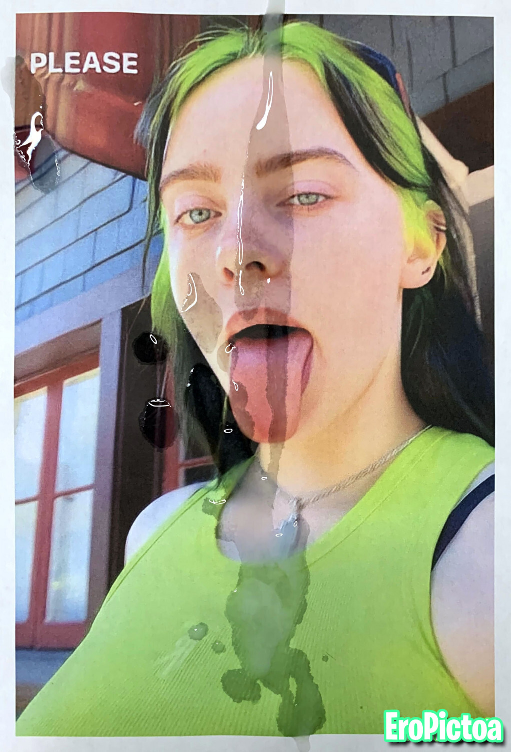 Tribute to Billie Eilish photo featuring cumtribute - Part 2