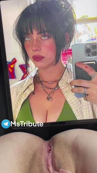 Thumbnail for Masturbating my pussy to Billie Eilish | Squirt JOI Hardcore Celeb Cum Tribute Big Boobs Leak
