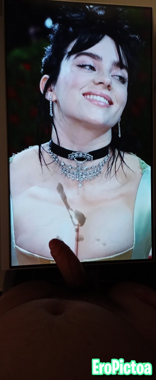 Billie Eilish Cum Tribute #2 photo featuring Cantante - Part 3