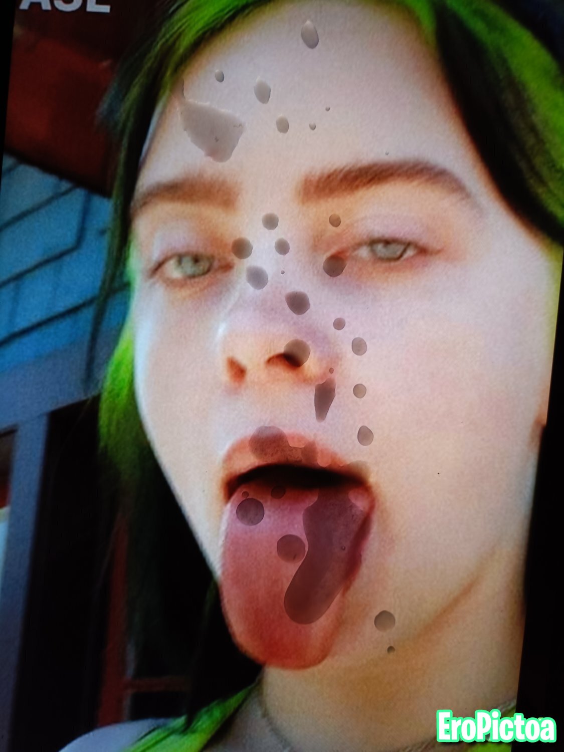 Billie eilish cum tribute photo featuring Billie eilish cum tribute - Part 4