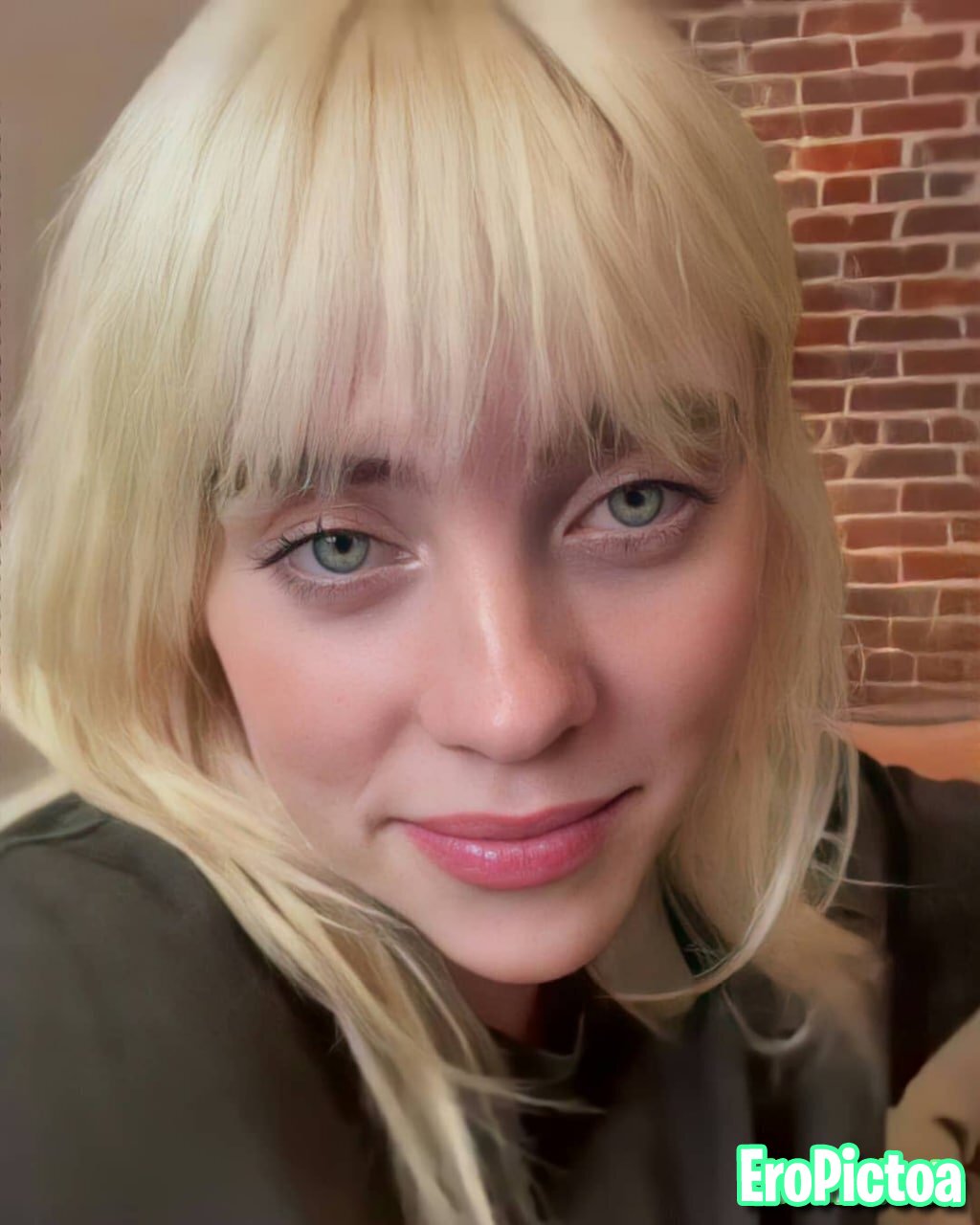 Billie Eilish shit photo featuring fat tits - Part 6