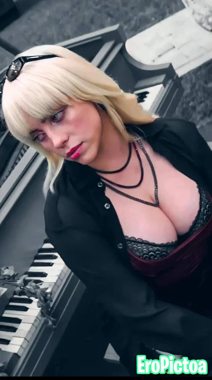 Billie Eilish shit photo featuring fat tits - Part 46