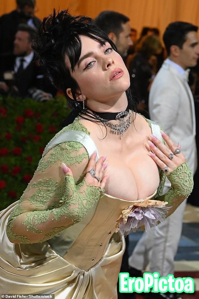 Billie Eilish sexcard photo featuring Tits - Part 2