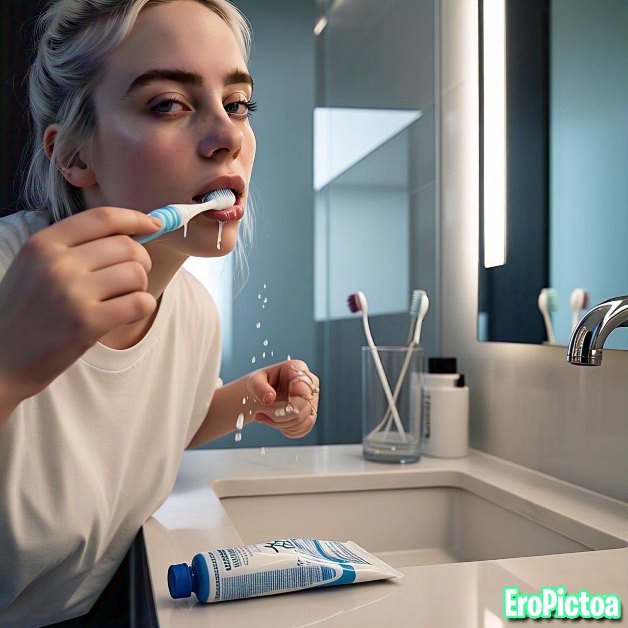 Billie Eilish yummy photo featuring Inteligenciaartificial - Part 6