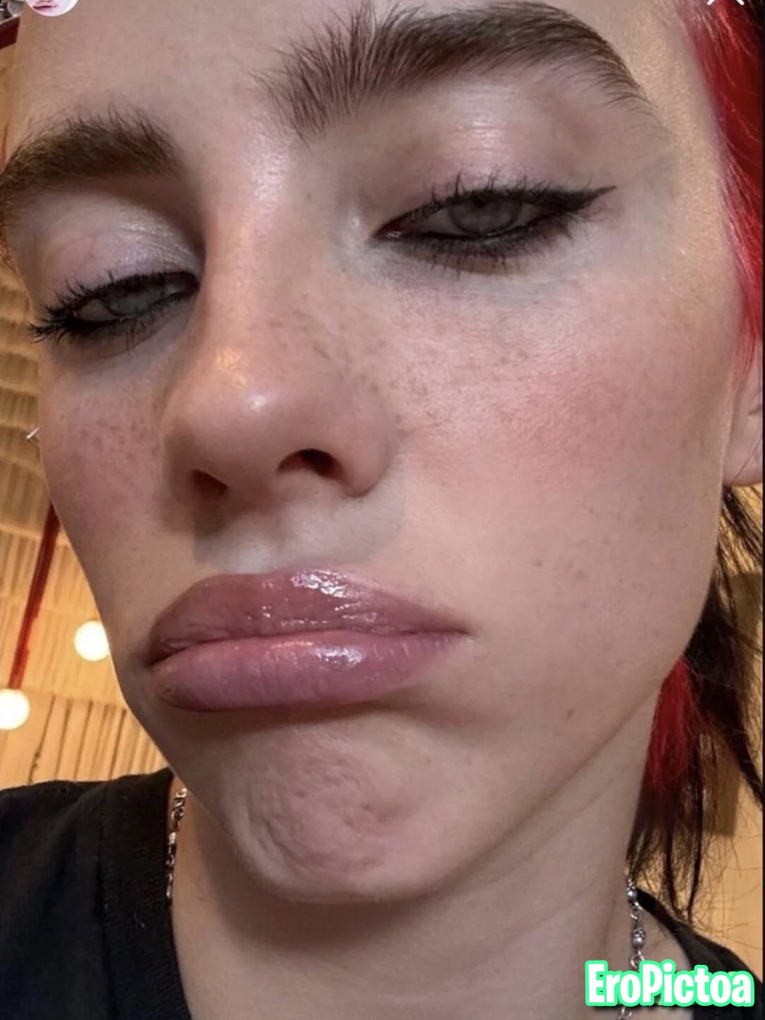 Billie Eilish nose photo featuring Billie Eilish