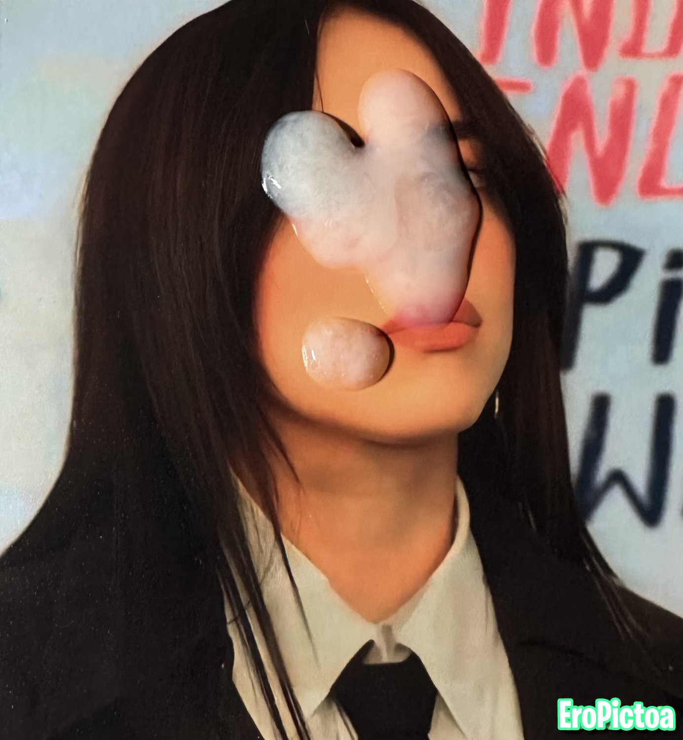 Covered Billie’s beautiful face photo - Part 3 Covered Billie’s beautiful face photo - Part 3