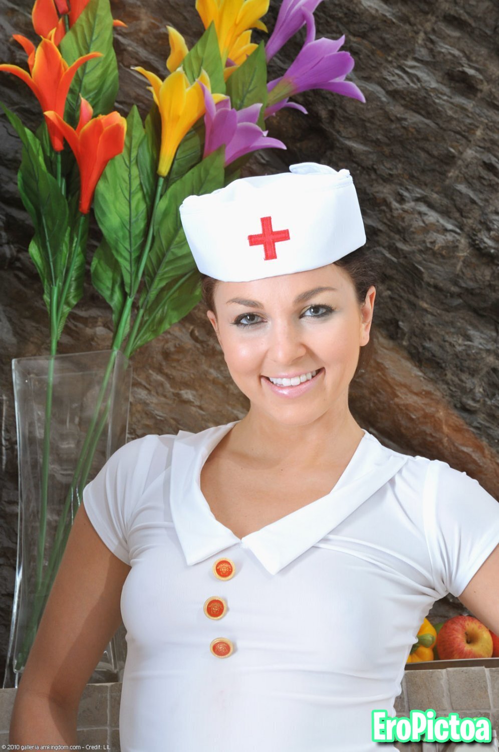 Nurse billy photo featuring gape