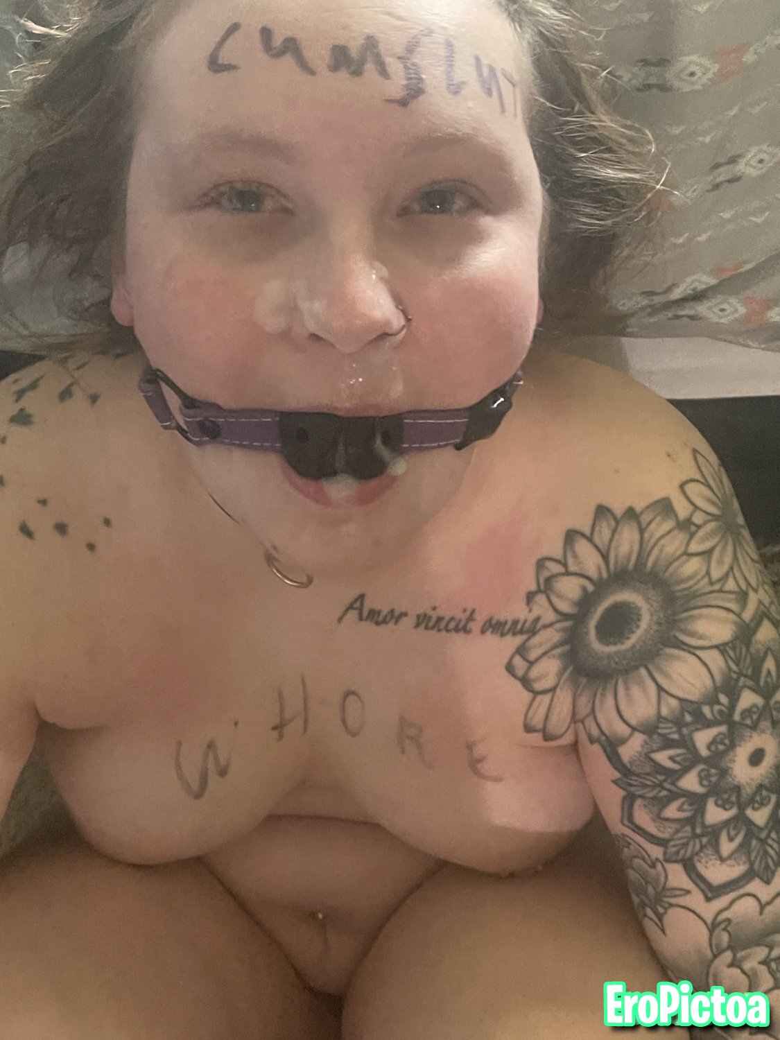 Tattooed whore Olivia photo featuring creampie - Part 22
