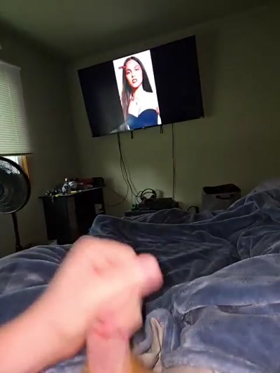 Thumbnail for one of my cumslaves jizzed all over himself for Olivia Rodrigo.