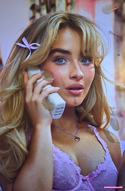 Thumbnail for Sabrina Carpenter Cumtribute - Celeb Singer