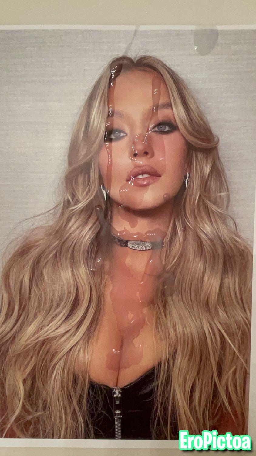 Sydney Sweeney photo featuring celebrity cum tribute - Part 3