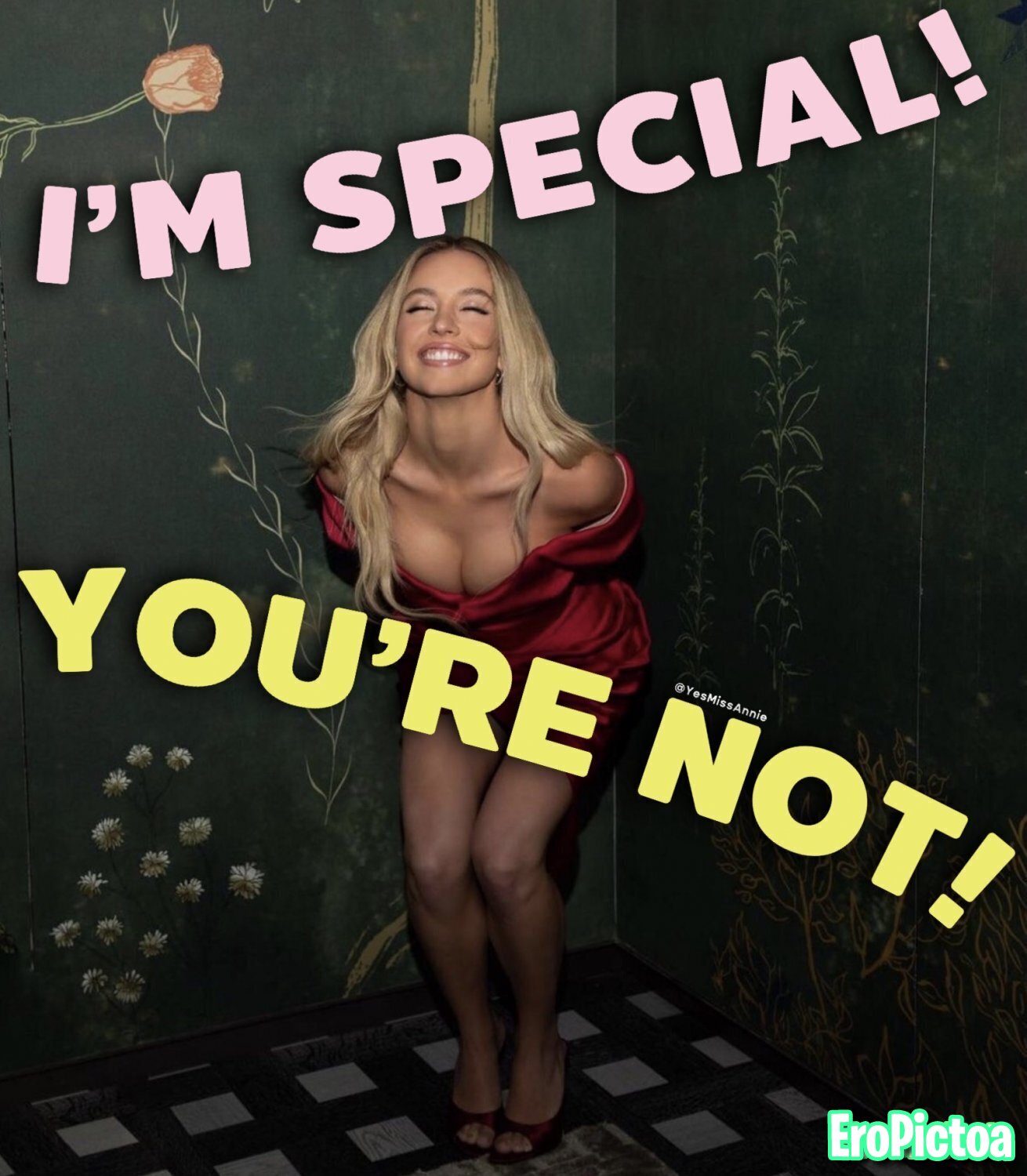 Sydney Sweeney Captions photo featuring goddess - Part 9