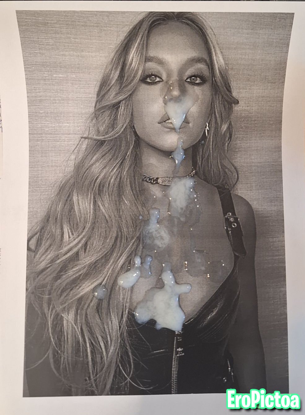 Sydney Sweeney cum tribute photo featuring cumtribute Sydney Sweeney cum tribute photo featuring cumtribute