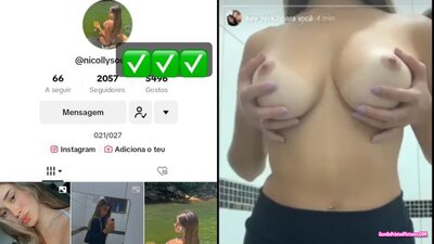 Thumbnail for Vazou famosinha do tiktok peladinha