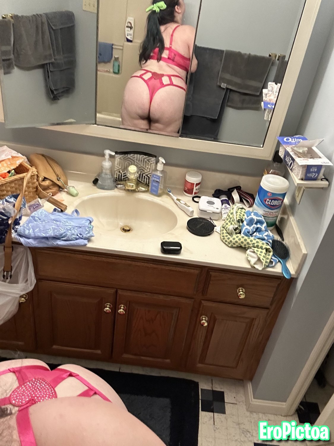 Chubby tiktok whore expose photo featuring Slut