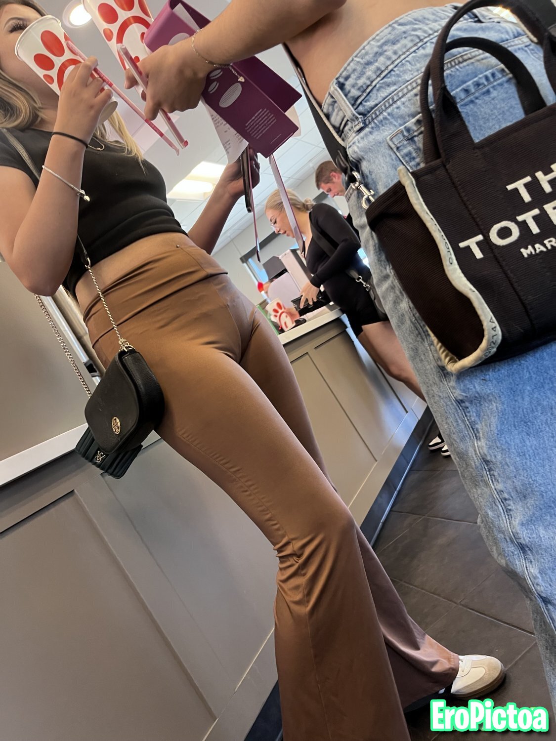 Chikfila whores photo featuring camel toe - Part 5