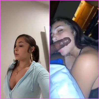 Thumbnail for Cheating Tiktok Famous Girl Sucking Black Dick