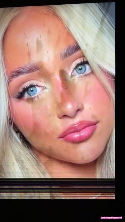 Thumbnail for Blonde TikTok girl ami cum tribute