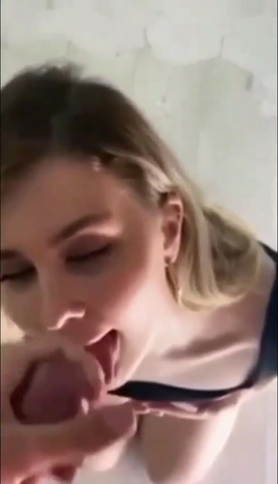 Thumbnail for cute blonde in cum