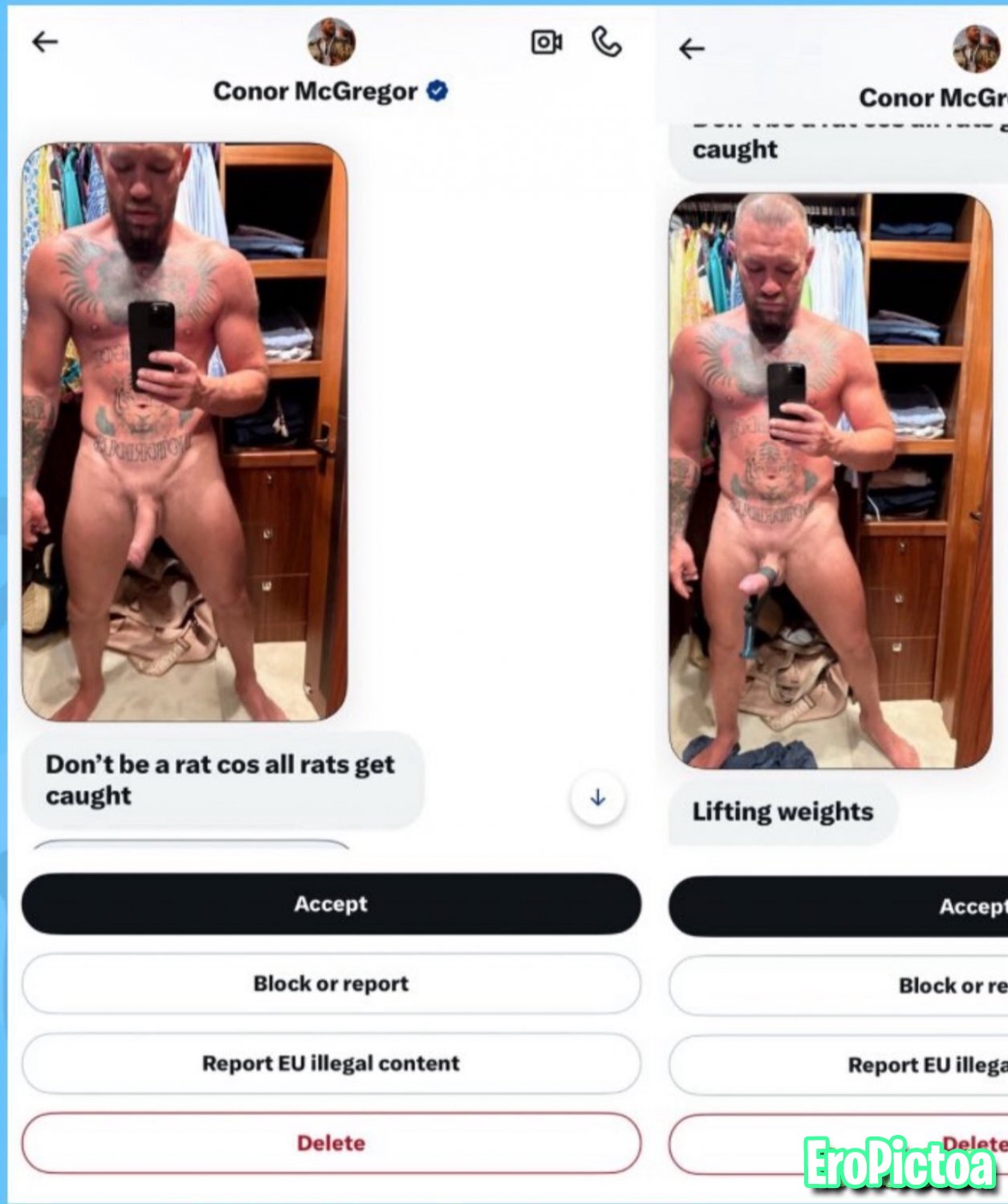 Conor McGregor Leak photo featuring Leak - Part 1