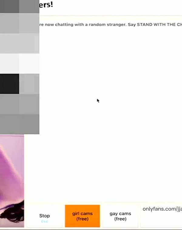 Thumbnail for petite e-girl takes off panties for old man on omegle