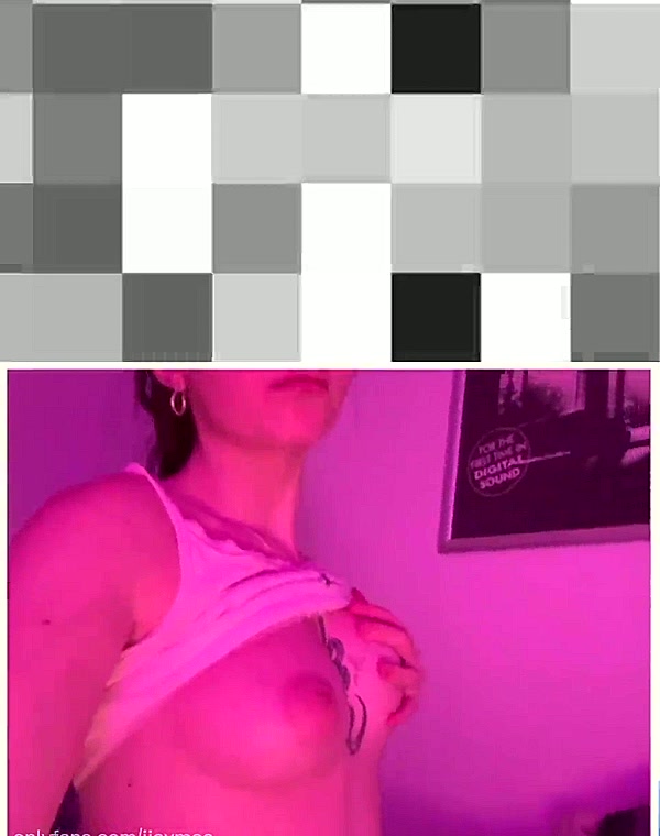 Thumbnail for young legal girl teases herself on omegle