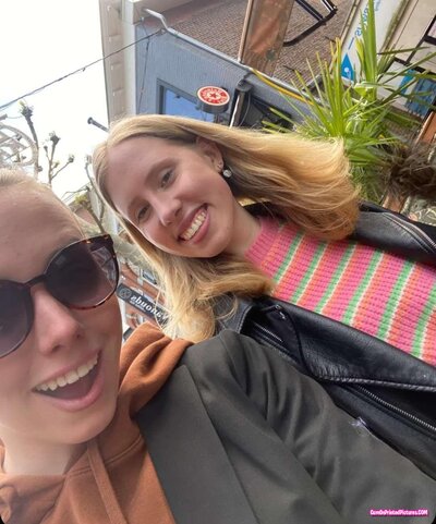Thumbnail for Lets perv and wank to my nerdy classmate/bestfriend anouk or to her twin sister sanne with no limits