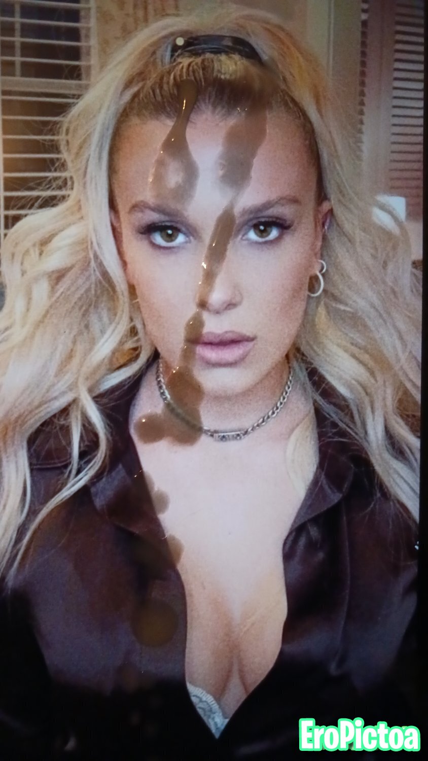 Millie Bobby Brown Tribute photo featuring cum