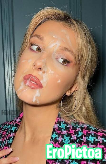 Millie BB cum face compilation photo featuring Small tits