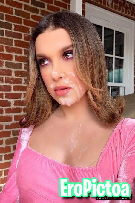 Millie BB cum face compilation photo featuring MBB