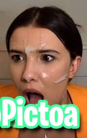 Millie BB cum face compilation photo featuring Celebrity