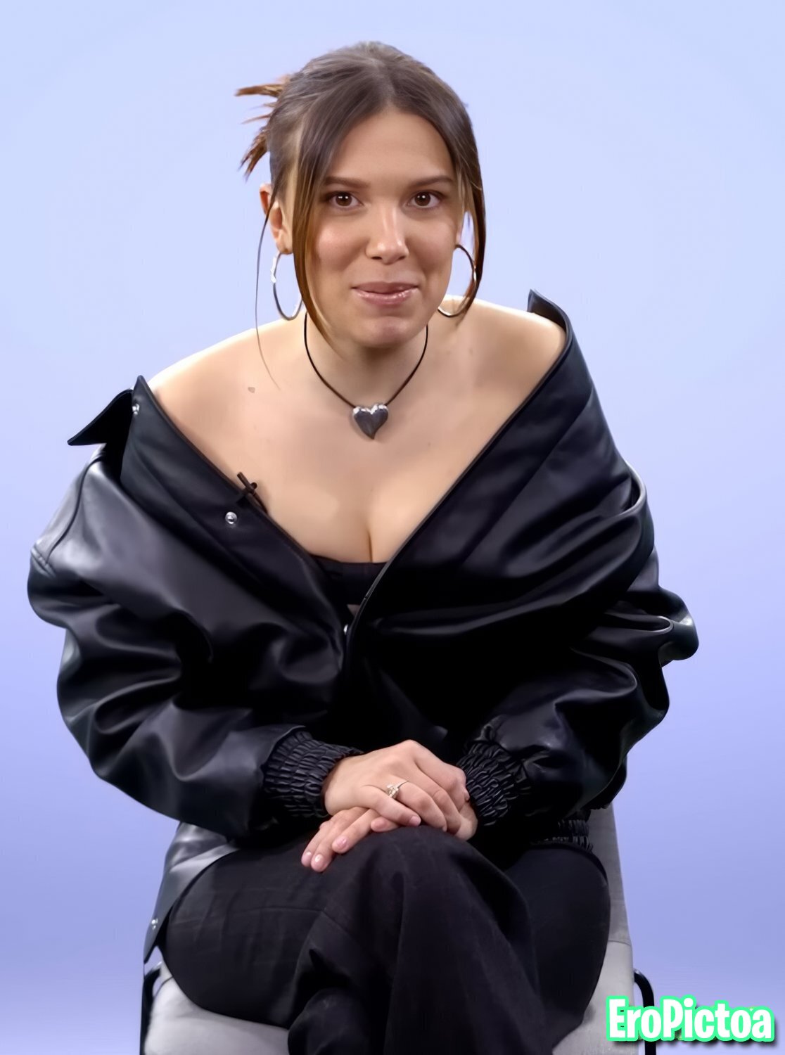 Millie Bobby Brown photo featuring brunette - Part 46