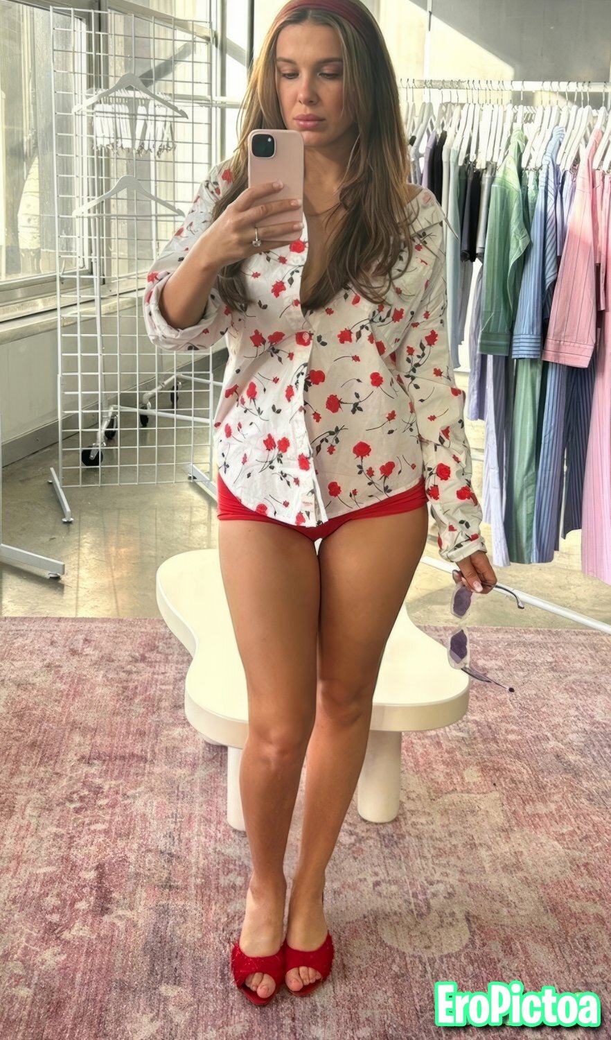 Millie Bobby Brown photo featuring brunette - Part 61