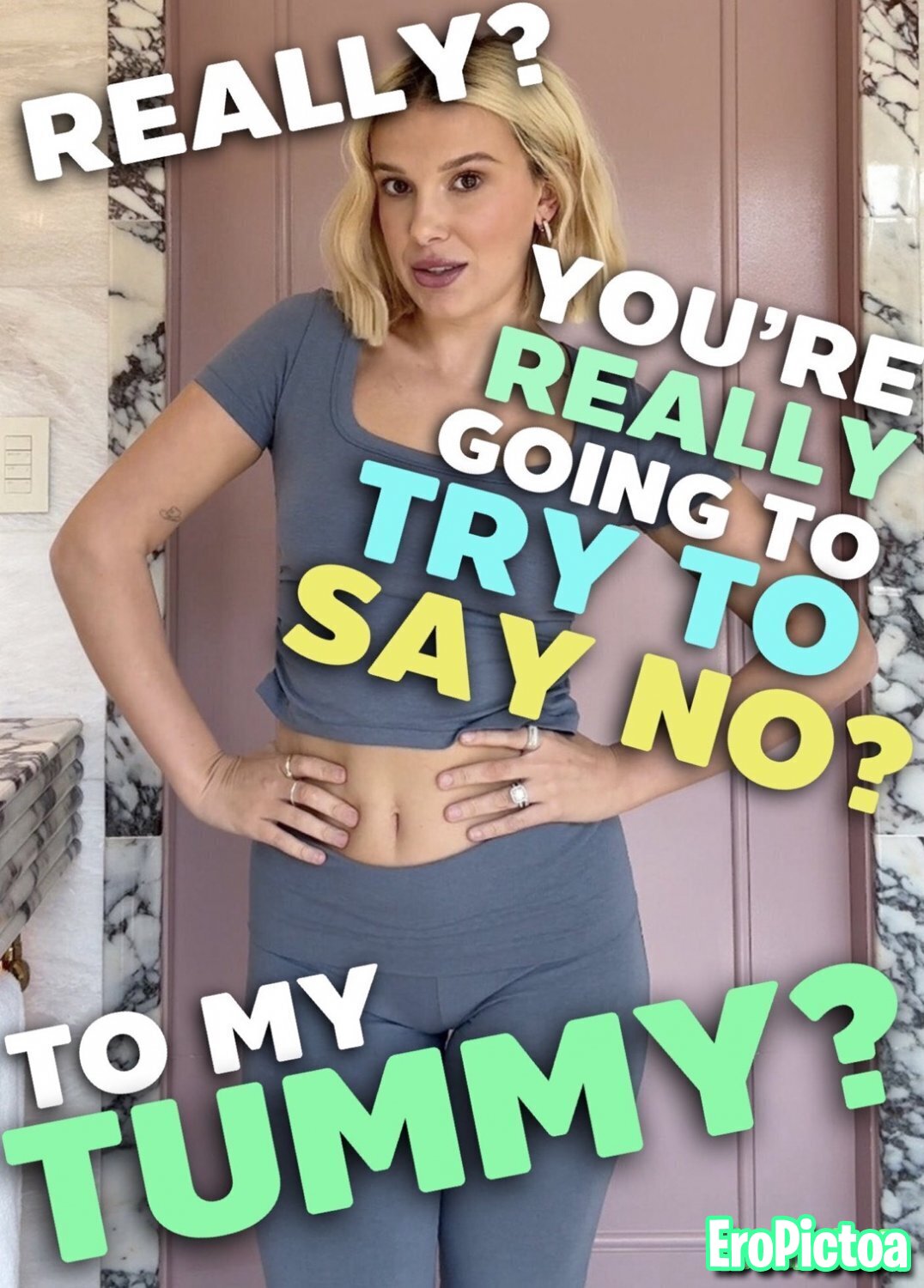 Millie Bobby Brown Captions Part 3 photo featuring celeb - Part 3