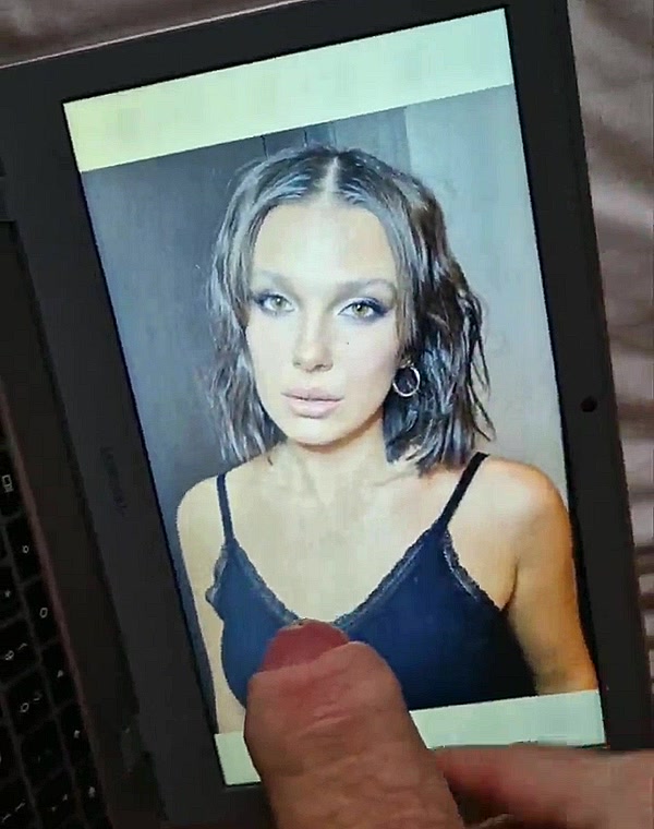 Thumbnail for Millie Bobby Brown cum tribute