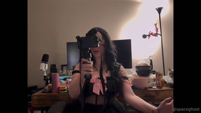 Thumbnail for Request: Horny gamer girl gives JOI, cums on her toys