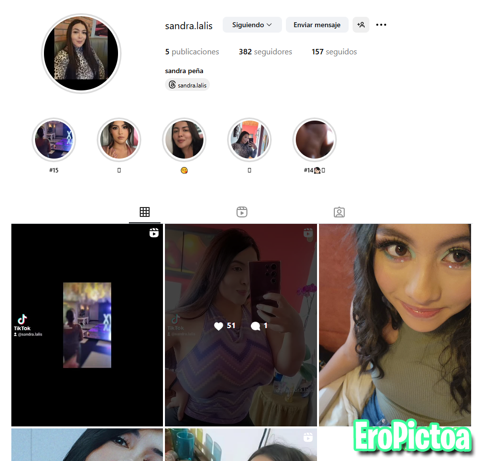 https://www.instagram.com/sandra.lalis/           ella vende contenido en tango photo featuring Instagram - Part 1
