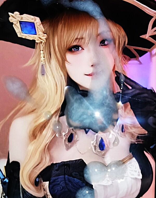 Thumbnail for Cumtribute/SOP Shokora (Genshin Impact Navia Caspar Cosplay)