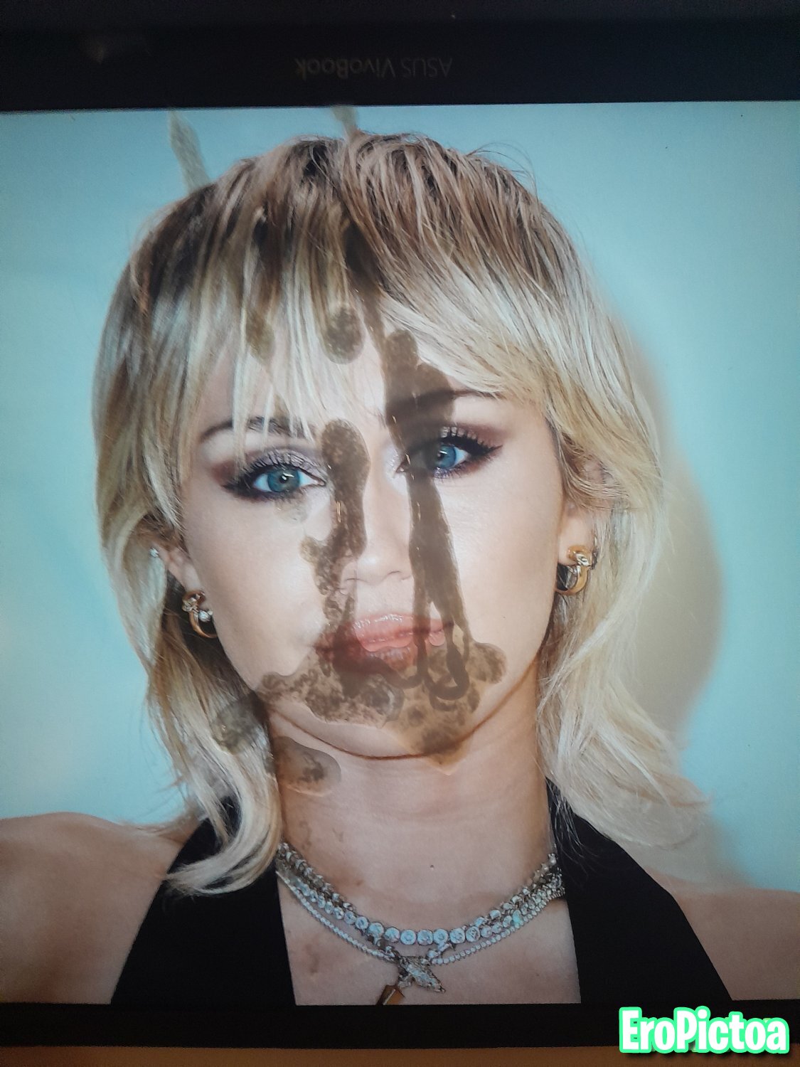 Miley Cyrus cumtribute 2 photo featuring Cum - Part 2