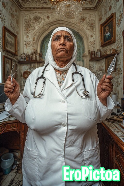 Ai doctor 👩‍⚕️ photo featuring huge boobs - Part 4