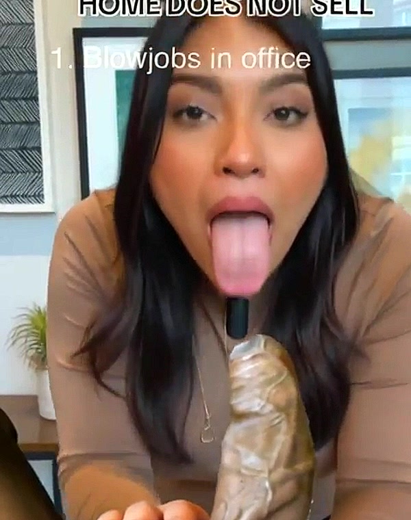 Thumbnail for Ai Latina Realtor love bbc in office