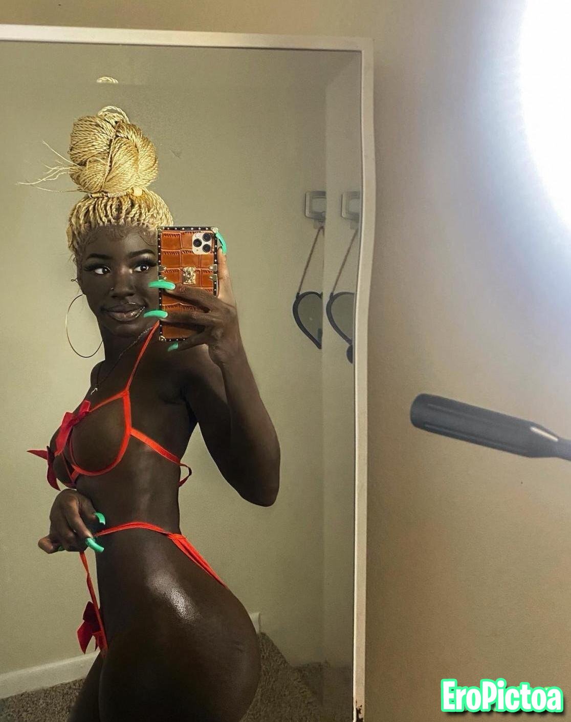 ebony Lazelle Doll photo featuring tease