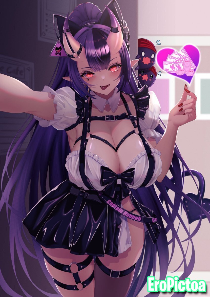 HannahHyrule [Vtuber] photo featuring horns