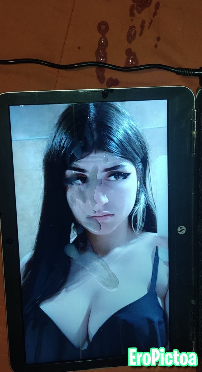 Abby cumtribute photo featuring Goon